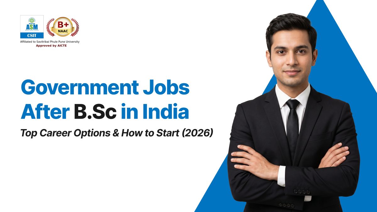 Govt Jobs after B.SC